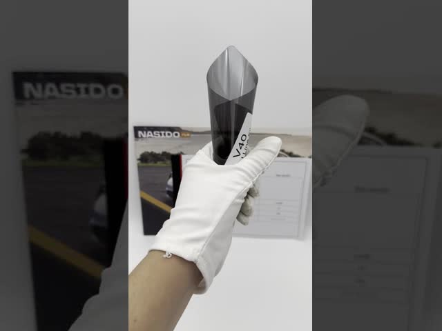 NASIDO V40 2HD VLT40% 車用太陽光窓フィルム 黒色UV遮断金属フィルム