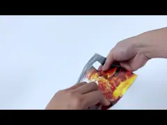 Custom Printed Size Microwave Used Roast Chicken Packaging Bag Plastic Chicken Bag With Zipper