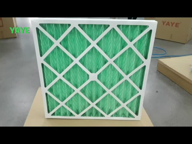 OEM Pre Filter Air Filter Lightweight G4 Pleated Panel Filter