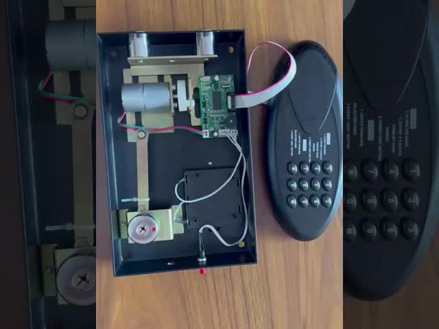 デジタルディスプレイ 電子コードロック ホテルのセーフ用のモーター駆動メカニズム