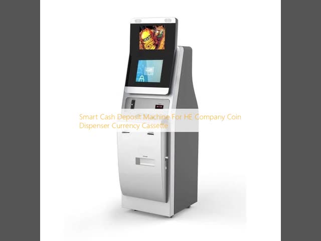 Máquina de depósito de dinheiro inteligente para dispensador de moedas da empresa HE cassete de moeda