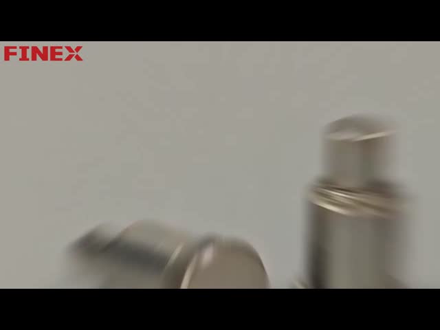 Painel de aço inoxidável pinos de localização de molas de molas de acabamento brilhante
