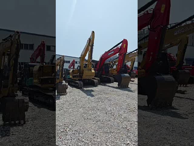 High Output Power Used Cat 312D2GC Excavator With Original Hydraulic Valve And High Combustion Efficiency