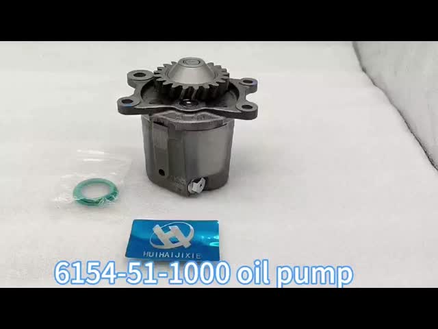 オイルポンプ 6154-51-1000 6154511000 コマツーPC400 WA470 WA480 エンジン SAA6D125E オイルポンプ