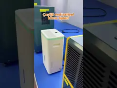 China Adjustable Humidity Control Dehumidifier 20 L/h With Washable Air Filter supplier