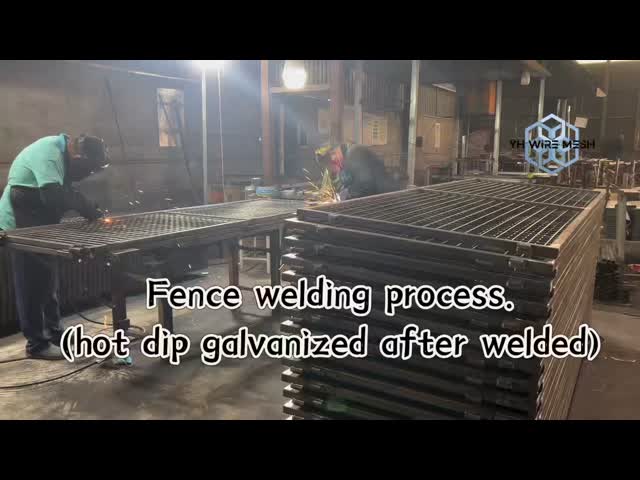 Galvanizado 6 polegadas X cerca provisória Iso 9001 do elo de corrente de 8 polegadas 2015