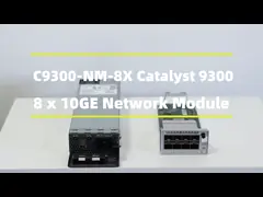 Catalyst 9300 Series 8-poorts 10 Gigabit Cisco Netwerkmodule C9300-NM-8X voor schaalbare netwerken