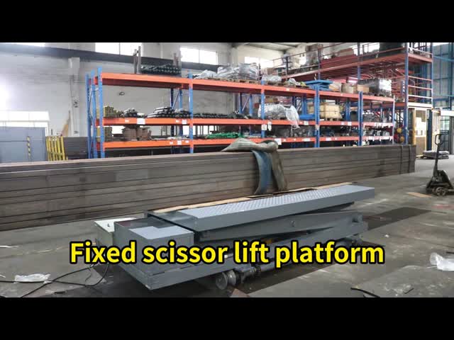 1Ton 2Ton 4Ton Fixed Scissor Lift Material Holder Platform Table Automatic