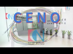 Through Bore Slip Ring with 32 circuits Electric Power Rotary Joint  for Industrial Sytem