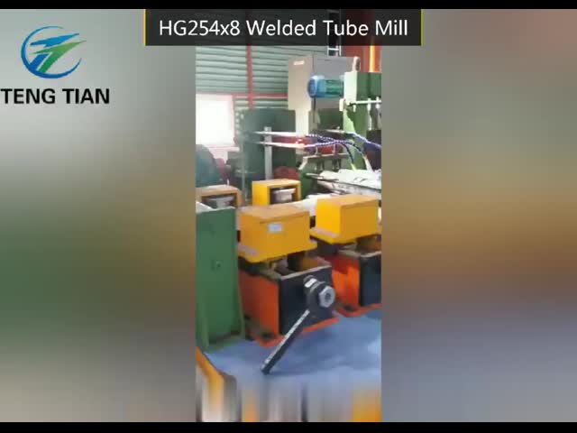 Custom ERW Pipe Mill for Carbon Steel Tubes 4-10mm Thickness