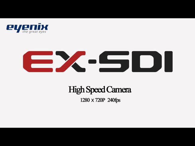 Industrial High-Speed Camera | 720P@240FPS with 1/16 Slow Motion Capture