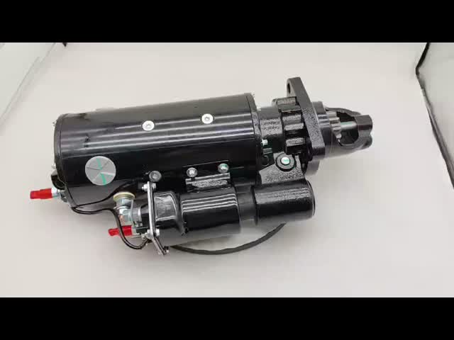 大型重機 24V スターターモーター 435-1240 4351240 エンジン C15 C18 C11 C13 用始動モーター エンジン部品 ビデオ