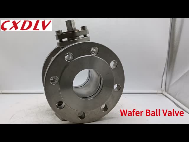 Valva de esfera monobloco com tipo de wafer DN15-DN200