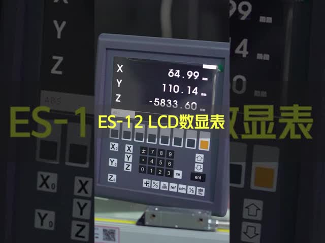 Ось цифров Бриджпорт Dro серого цвета 3 функции ES12B полная