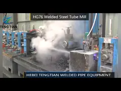 High Efficiency ERW High Frequency Steel Pipe Manufacturing Machine Automatic