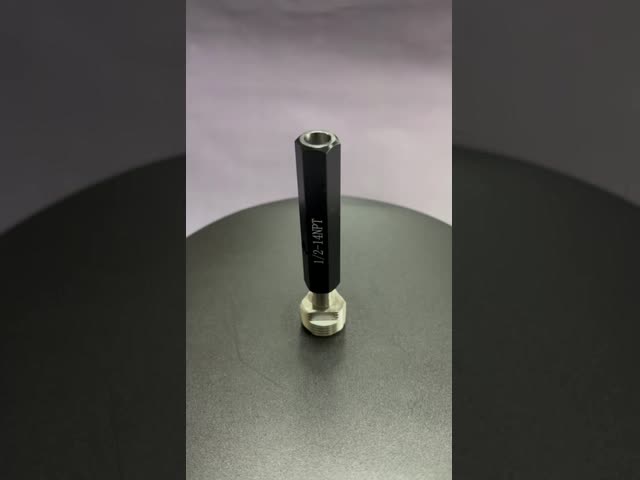 1/2-14 NPT トーパー パイプ スレッド メーター 高水準の測定ツール