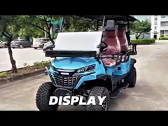 Comfortable Portable 4 Seater Golf Cart With Imported Electric Controller And Off Road Tires