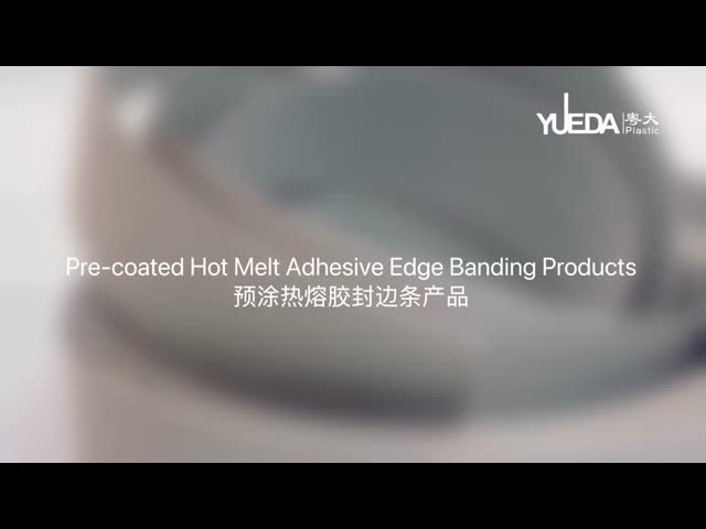 プレコートホットメルトエッジバンディング - 瞬間接着 / 耐久性 & 引裂き抵抗 / 環境に優しい