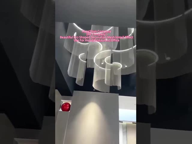 20 mm de diâmetro do anel de aço inoxidável Metal Ring Curtain Mesh para decoração de interiores