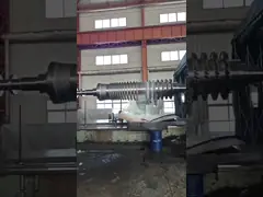 Steam Turbine Rotor Steel Forging Process With Grooving , Forging Stainless