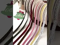 New Christmas ribbons, flower bouquets, bows, straps, floral arrangements, handmade DIY gift Material of satin ribbon