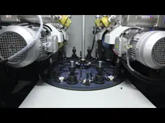 China Safe Operating Automatic Buffing Machine , Sheet Polishing Machine PLC Control supplier