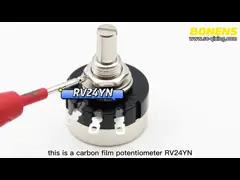 RV24YN20S carbon film adjustable single-turn potentiometer rotary variable resistor