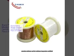 Tankii New Inventory Manganin Wire / Alloy 290  /manganina 43 0.134mm Bright Surface For High Precision Resistor