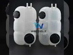 Excavator Expansion Coolant Water Bottle VOE174151510 17411509 EC200D 210D 220D 140C 300D Construction Machinery Water Expansion Tank Parts video