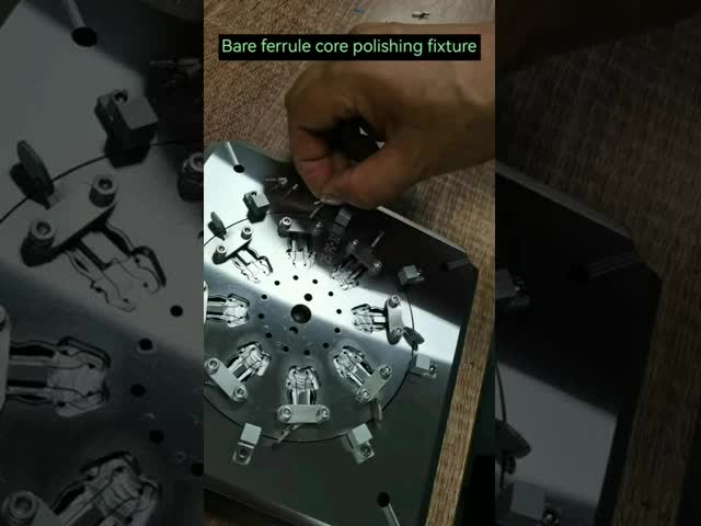 2.5mm 1.25mmの繊維光学のパッチ・コードのフェルールの磨くジグ32の位置