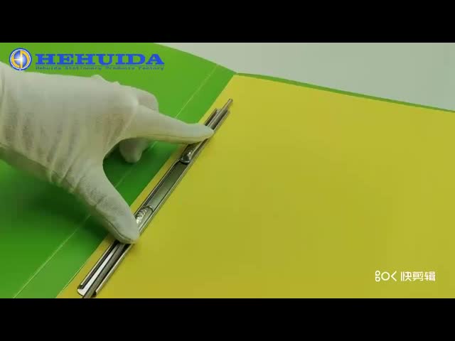 Snake Shape Spring File Clip 2 Hole Spring Paper Clip Corrosion Resistant