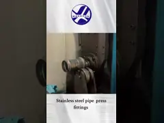Appareils de presse en acier inoxydable poli personnalisés pour les systèmes de tuyauterie