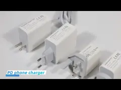 1A+2C 3ポート 100W PD充電器 EUプラグ ラップトップ充電用電源アダプター