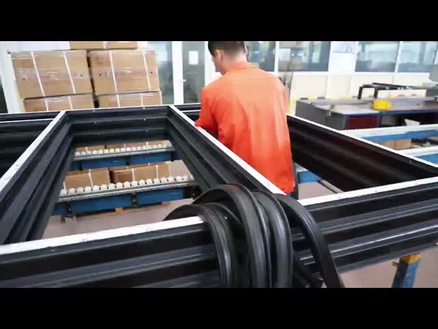 Modern Aluminium Glass Swing Door Waterproof With Good Sealing