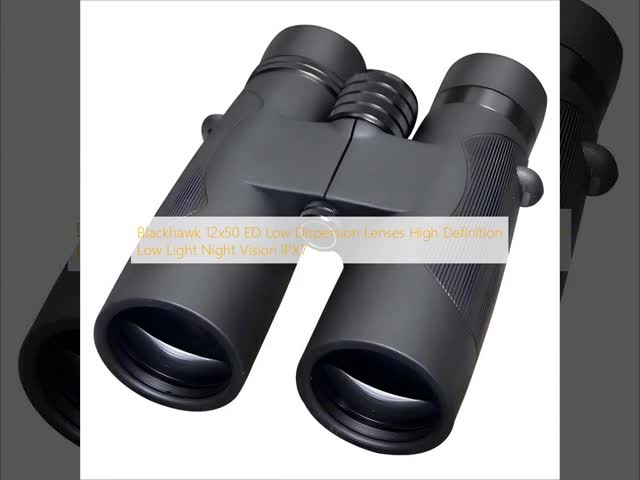 12x50 Rugged Low Light Binoculars High Definition Night Vision IPX7