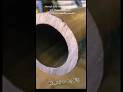 Monel 400 UNS N04400 Seamless Pipe for Chemical Processing in Oil and Gas Industries