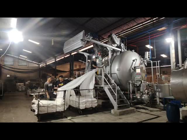 High Temperature Airflow Dyeing Machine 50HZ With SETEX747 Controller