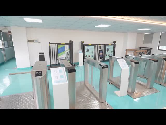 Catraca Bidirecional OEM HCW para Controle de Acesso Biométrico, 45kg de Peso Operacional