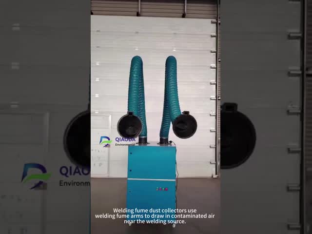 レーザー溶接用HEPAフィルター付き産業用ポータブル移動式ヒューム粉塵抽出器