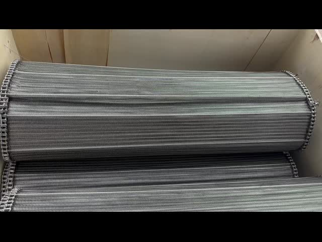 SS304 ステンレス鋼の螺旋回線網コンベヤーベルト