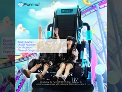 Immerse Yourself in Virtual Reality with 9D VR Chair's 360 Degree Rotation and 55 Inch Screen