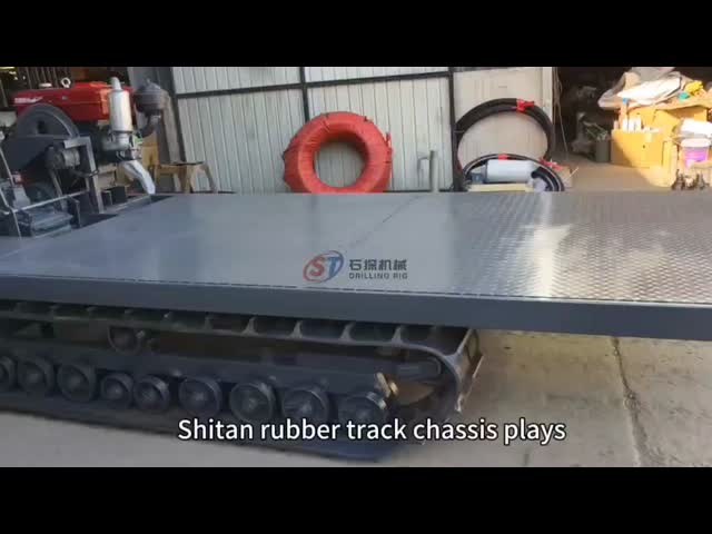 建設機械のためのゴムコースプラットフォーム