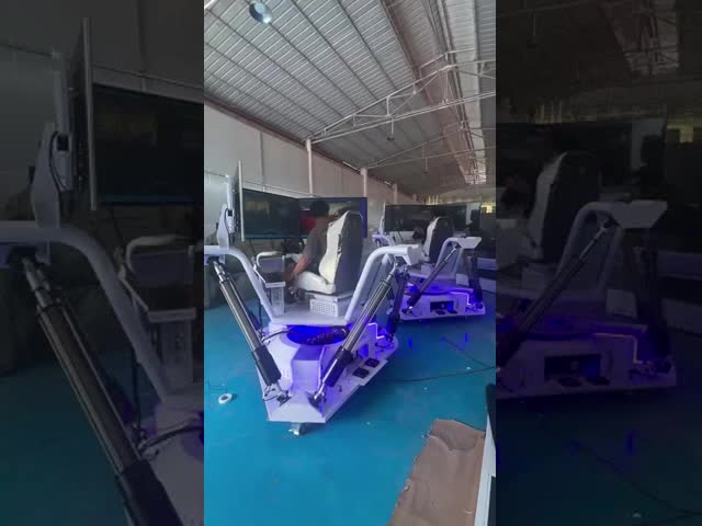 VR 3 Screen Racing Simulator Triple Monitor Setup Sim Racing