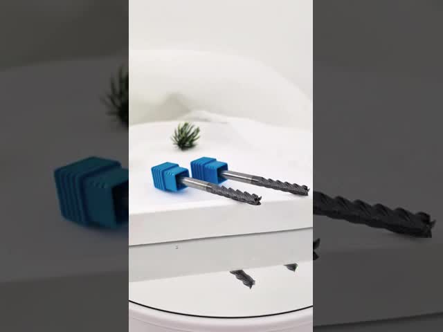 4枚刃 超硬ソリッド 5mm スクエアエンドミル 平底 CNC切削工具 鋼材・硬質金属用