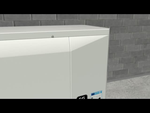 R410a DC Inverter Air Source Heat Pump Water Heater for Heating and Cooling