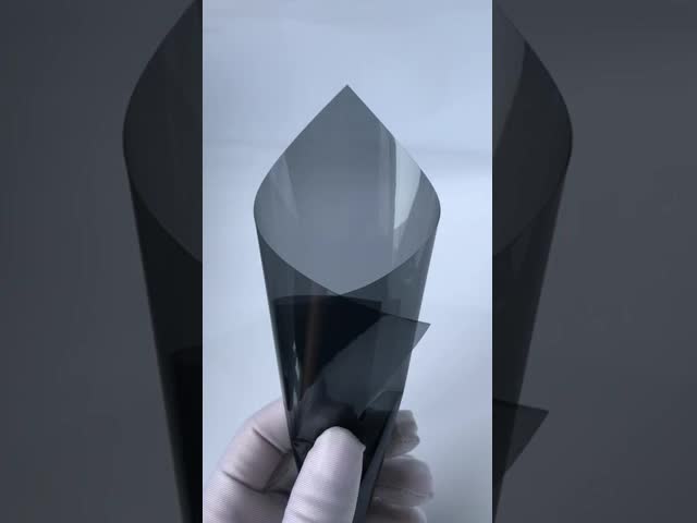 Shatter Resistant Car Window Privacy Film Smoke Black Rainproof Long Lasting