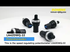 BONENS LA42DWQ-22 4.7K Ohm Knob Rotary Switch Potentiometer Pot Inverter Converter Resistance Variable Speed Drive Poten