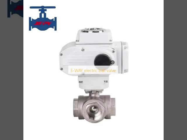 Medium Type 3-WAY Electric Ball Valve For Steam And Oil Standard Performance