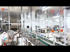 China Robotic Palletizing System Robotic Palletizer Multi-axls Industry Robot For PET Bottled Juice Soft Drink Production Line supplier