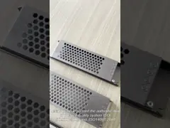 Smoothness Construction Aluminum Profile Customized Powder Spray Coated